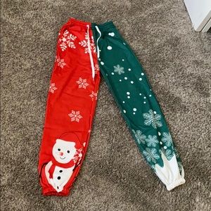 Brand new never worn Christmas sweat pants